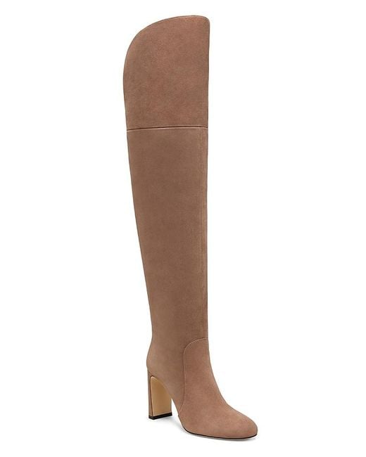 Stuart Weitzman Brown Babette Over The Knee Tubo 85 Boots