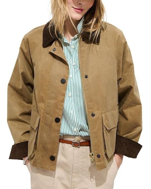 Alex Mill Brown Chiltern Cropped Jacket