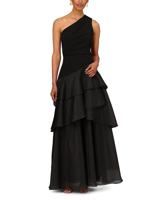 Robe Aidan Mattox Taille 2 - Couleur Marine - Neuf Sans étiquettes