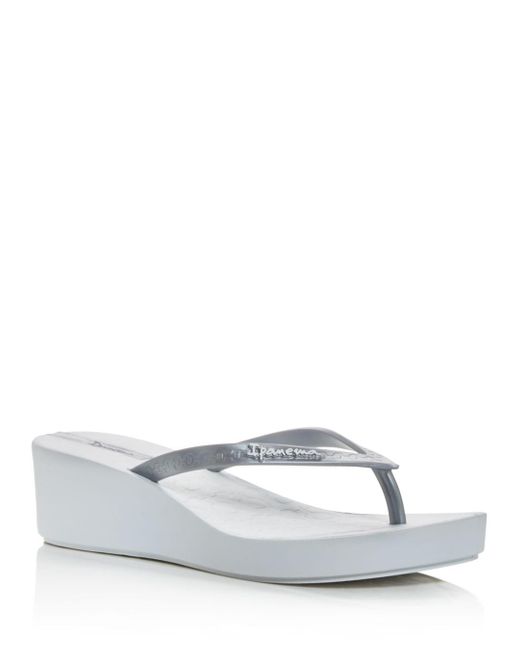 ipanema platform flip flops