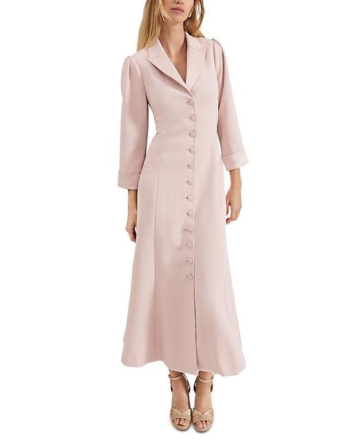 Phase Eight Pink Paloma Tux Dress