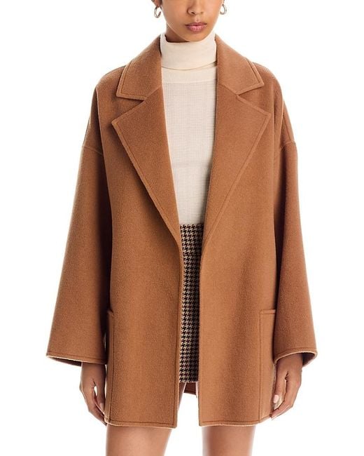 PAIGE Brown Connery Coat