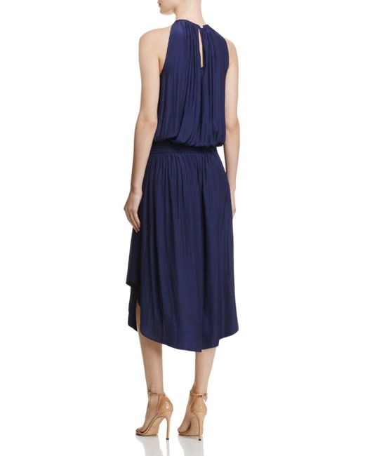 audrey lace maxi set in navy