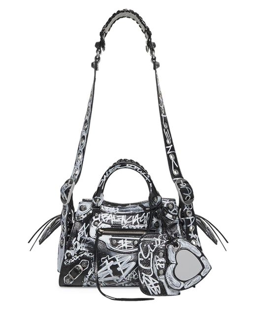 balenciaga graffiti handbag