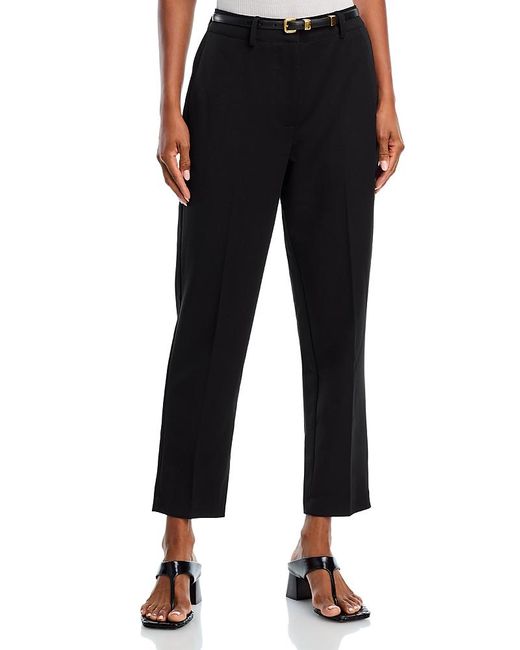 Aqua Black Skinny Ankle Pants