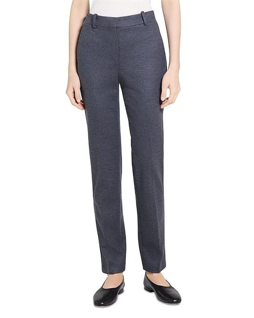 Theory Blue Slim Pants