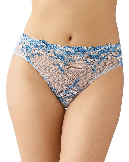 Wacoal Blue Embrace Lace High-Cut Briefs