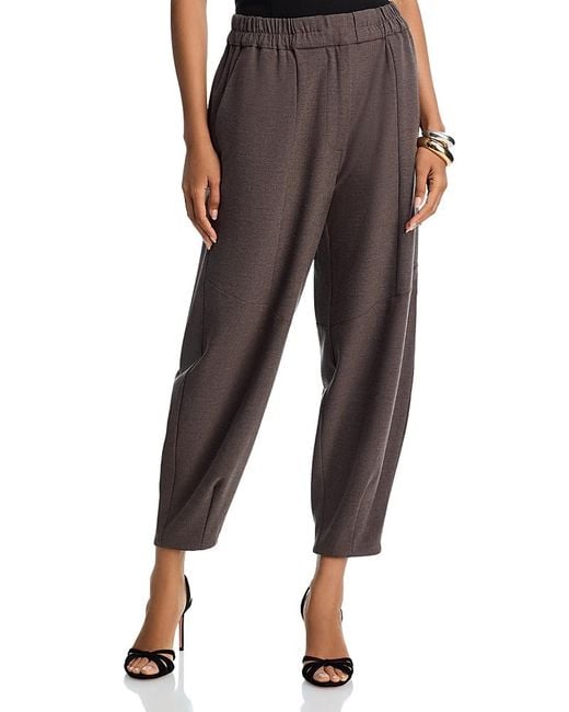 Aqua Brown Balloon Pants