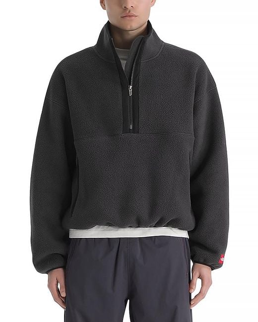 The North Face Black Box Half Zip Fleece Jacket for men
