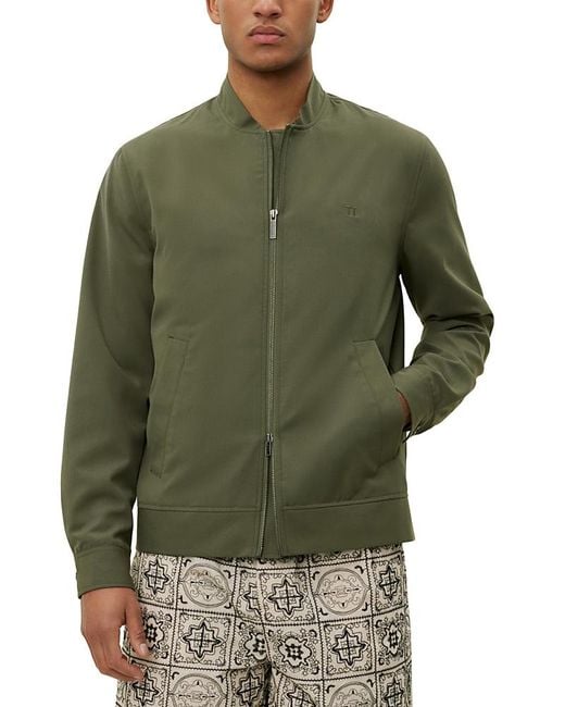 Les Deux Green Como Bomber Jacket for men