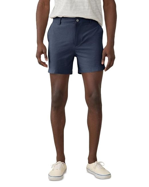 Faherty Brand Blue All Day 5 Shorts for men