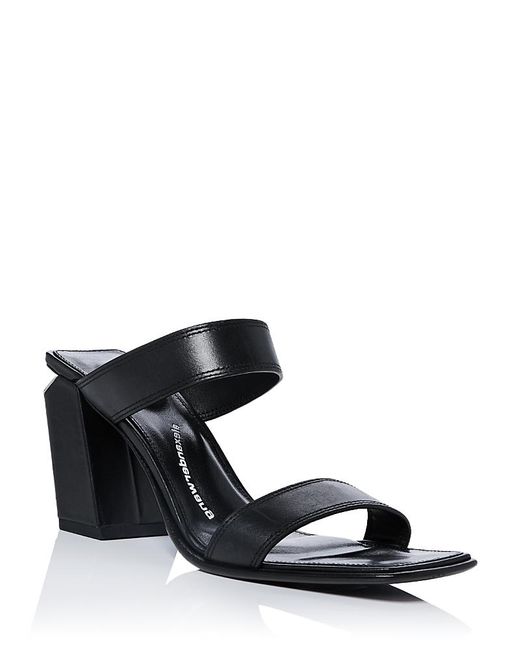 Alexander Wang Black Mila 85 Sandals