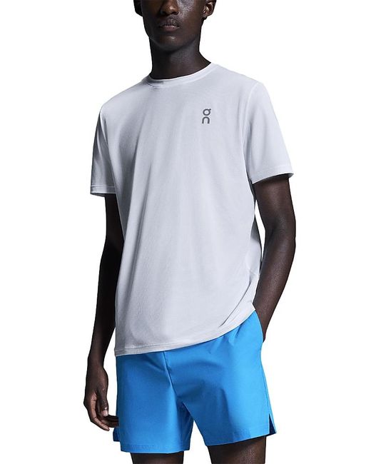 On Shoes Blue 5 Layered Core Shorts for men