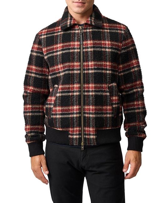 Rodd & Gunn Black Rigney Bomber Jacket for men