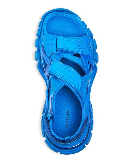 Balenciaga Track Touch-strap Sandals in Blue for Men | Lyst