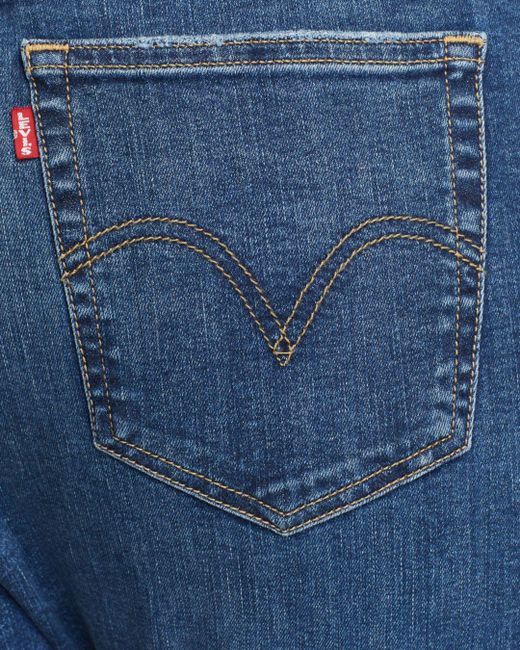 levi's wedgie skinny ankle jeans