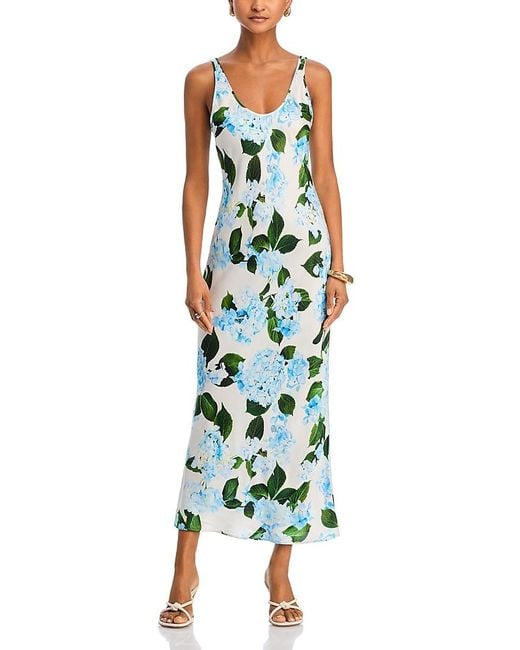 L'Agence Green Akiya Tank Dress