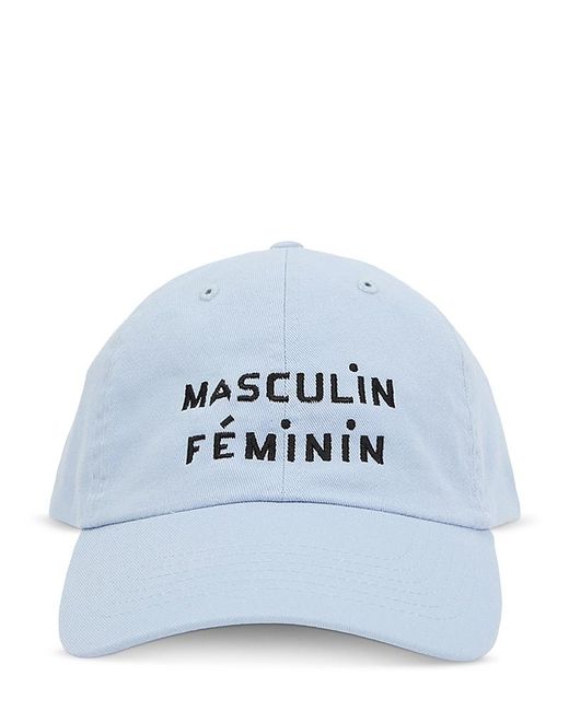 Clare V. Blue Cotton Baseball Hat