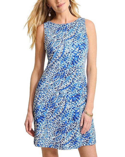 Tommy Bahama Blue Darcy Summers Edge Dress