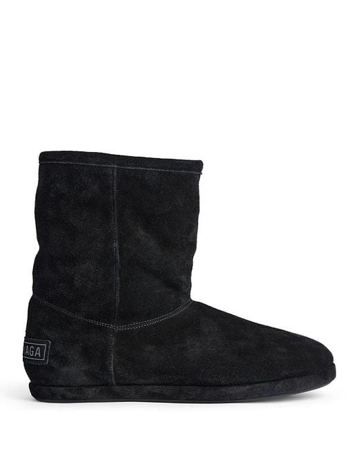 Balenciaga Black Alaska Soft Pull On Booties for men