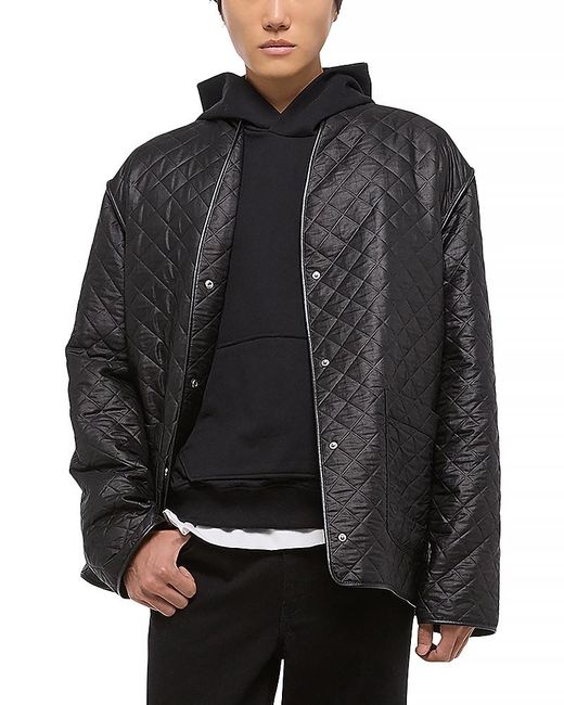 Helmut Lang Black Quilted Jacket for men