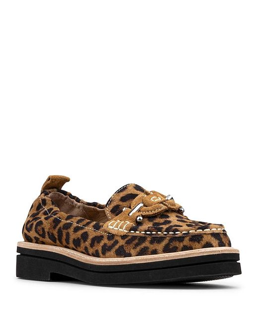 Donald J Pliner Brown Lomma Bit Loafers