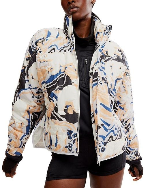 Free People Multicolor Pippa Packable Printed Jacket