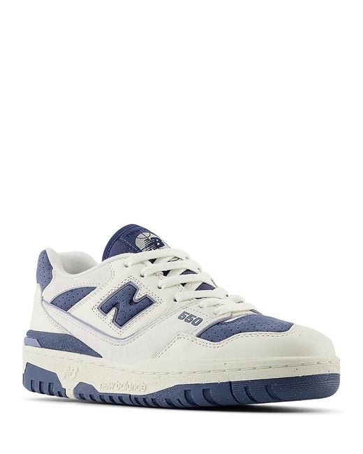 New Balance White 550 Running Sneakers