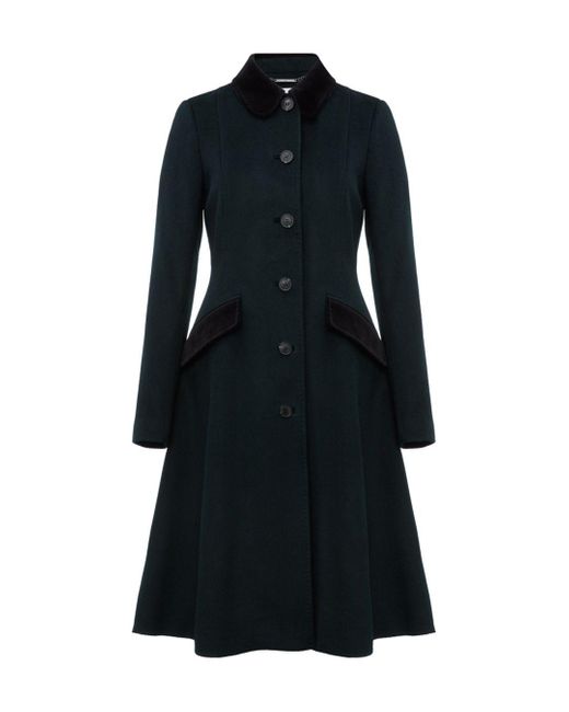 Hobbs Maryam Skirted Coat in Black | Lyst