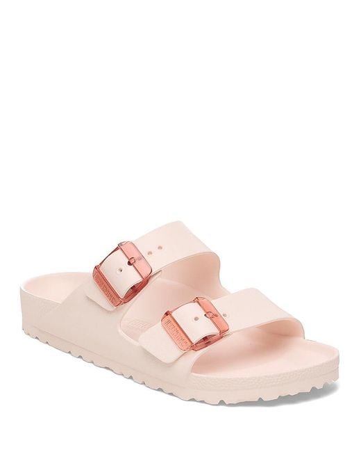 Birkenstock Pink Arizona Eva Stealth Buckle Sandals