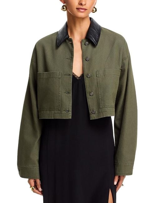 Anine Bing Green Yuma Jacket