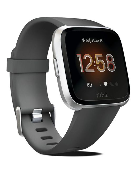 fitbit versa lite charcoal