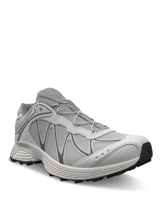 Salomon Gray Xt-Whisper Fairytale Running Sneakers