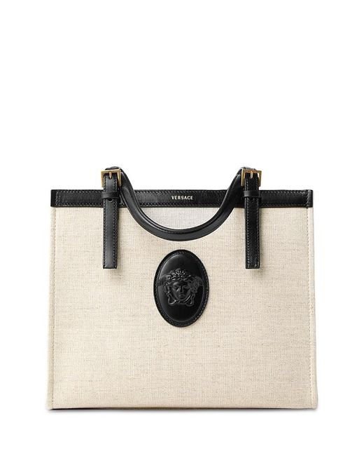 Versace Black Medium Tote Bag