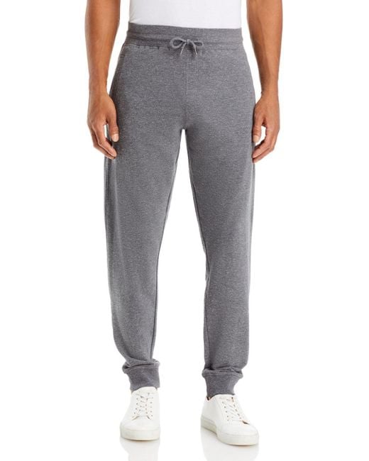 Peter Millar Cotton Lava Wash Classic Fit Joggers in Gray for Men - Lyst