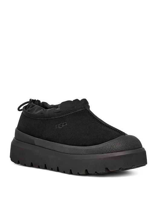 Ugg Black Tasman Weather Hybrid Slip On Clogs for men