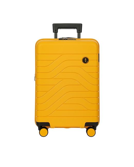 Bric's Yellow B Y Ulisse 21 Carry-On Expandable Spinner