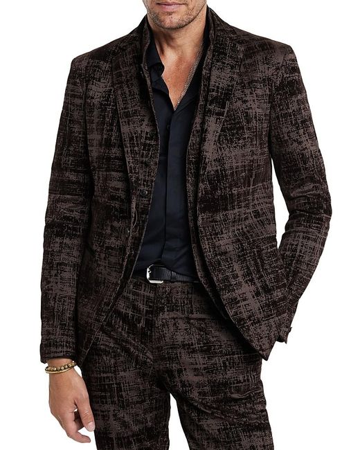 John Varvatos Dalton Slim Fit Sport Jacket in Black for Men | Lyst