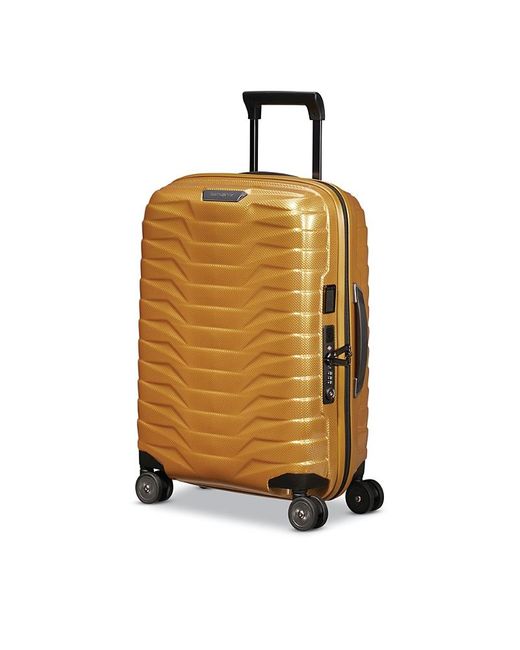 Samsonite Metallic Proxis Carry On Spinner Suitcase