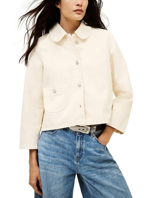 Ba&sh White Etiny Jacket