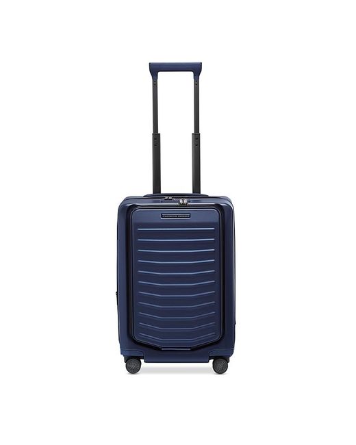 Porsche Design Blue Bric's Roadster Expandable Hardside Spinner Suitcase, 21