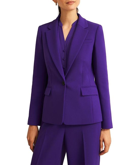 Hobbs Purple Petite Sami Jacket