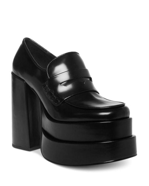 platform loafer pumps