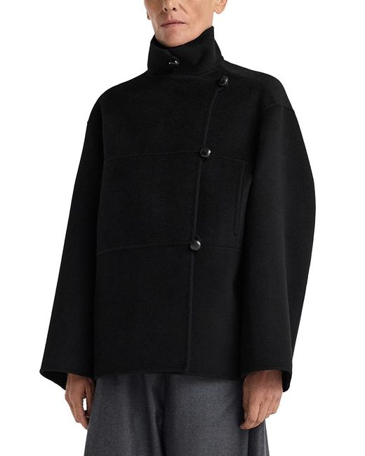 Rohe Black Double Faced Wool Blend Jacket