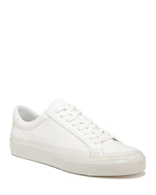 Vince Fultondipped Lace Up Sneakers in White for Men | Lyst