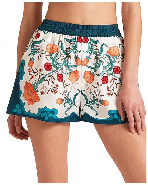 LaDoubleJ Blue Pull-Up Shorts
