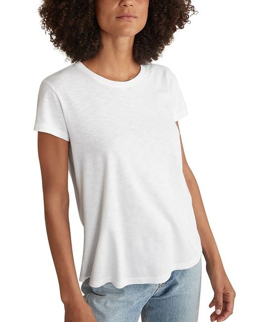 Marine Layer White Swing Tee