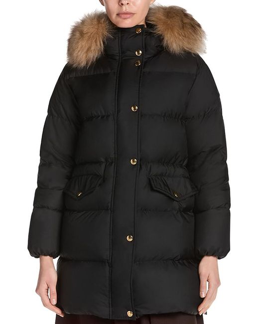 Moncler Black Aphroties Down Parka