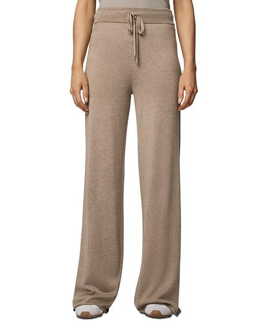 Splendid Natural Georgie Knit Drawstring Pants