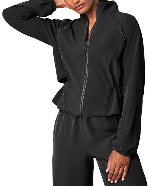Spanx Black On The Move Cinch Back Jacket